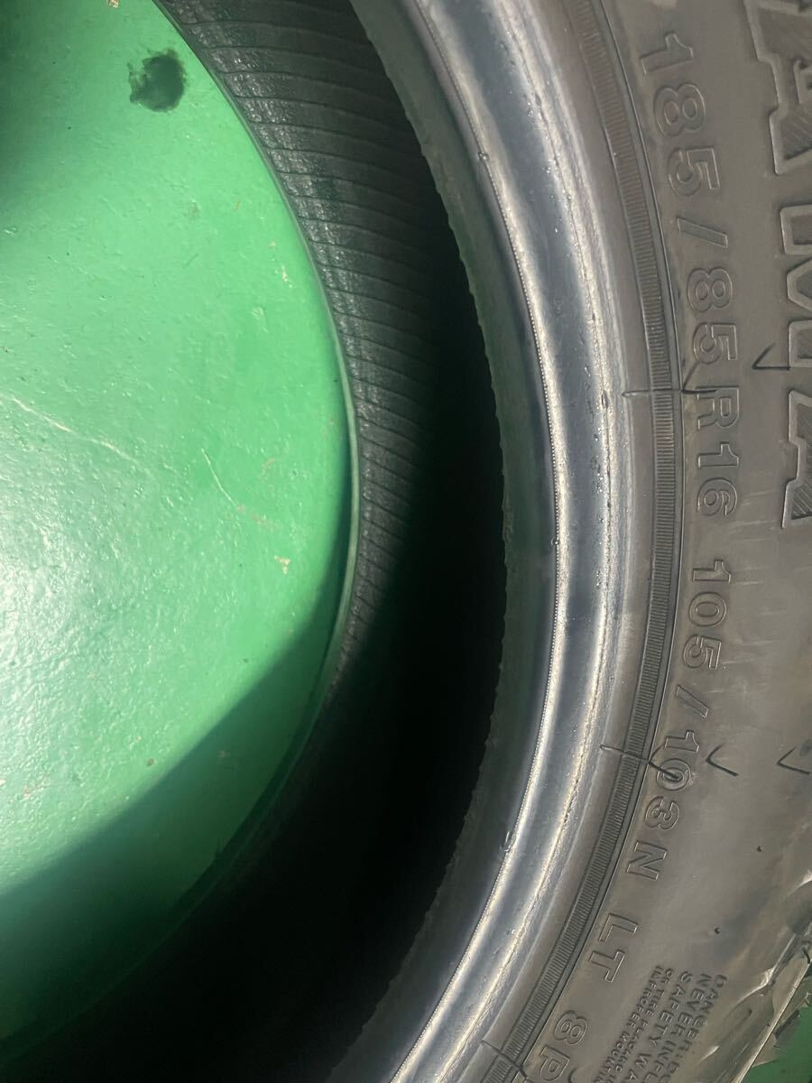 185/85R16 105/103N LT 8PR ヨコハマ GEOLANDAR M/T バリ山2022年_9