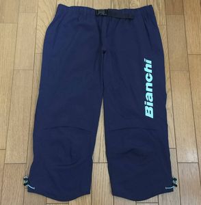 (物84)　定価10,780円　ビアンキ　Bianchi　薄手　7分丈パンツ　ドライストレッチパンツ