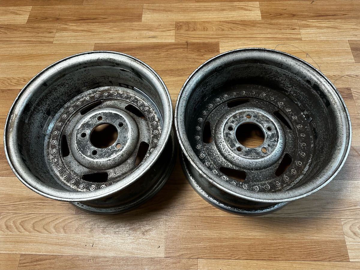 CENTER LINE センターライン 15×8J 　PCD114.3/5H ET±0 中古2本　アルミホイール 当時物_7