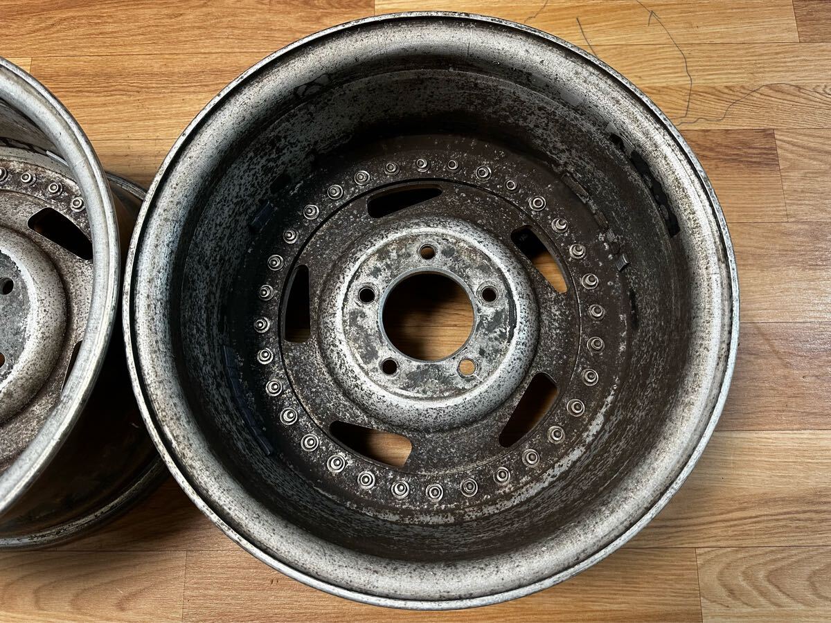 CENTER LINE センターライン 15×8J 　PCD114.3/5H ET±0 中古2本　アルミホイール 当時物_9