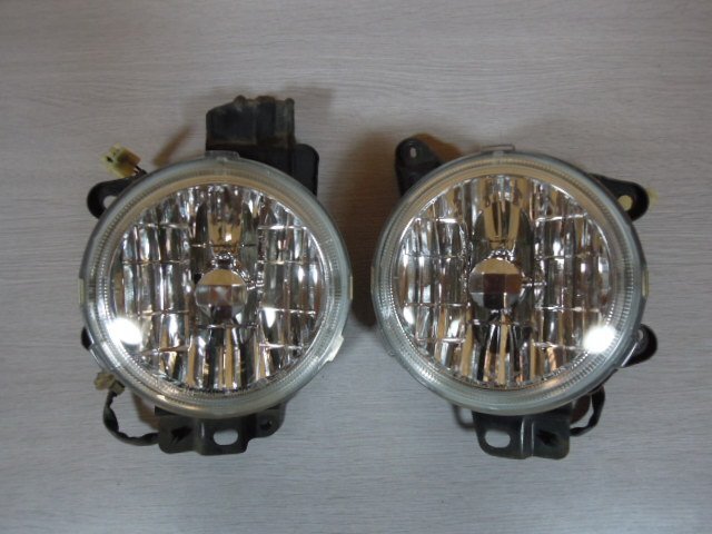 ダイハツ ムーヴ L910S フォグランプ 左右 セット 中古 KOITO 114-51628 L/R 17167_1