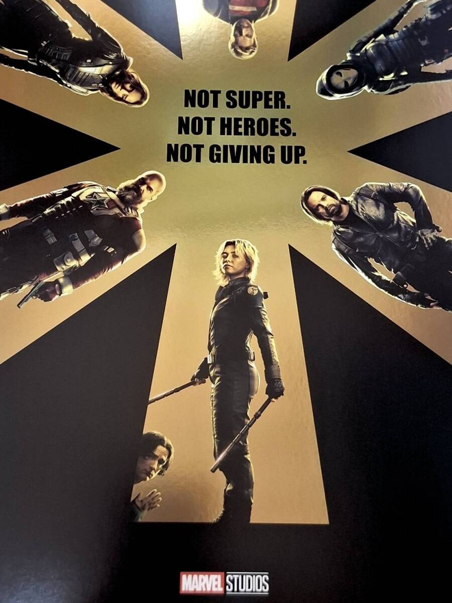 映画 サンダーボルツ* Thunderbolts* A3告知ポスター A_2