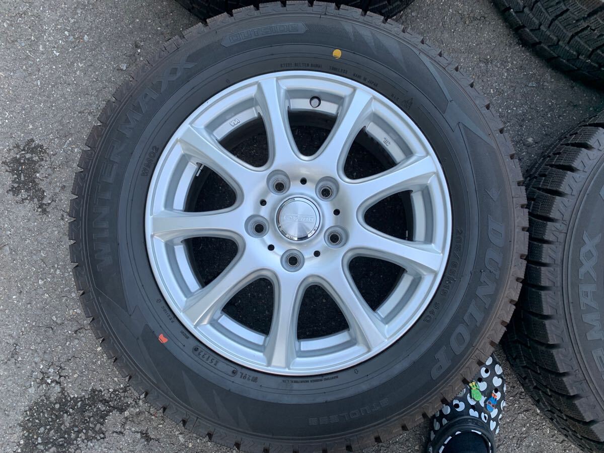 205/65R15 ダンロップ　ウインターマックス WM02 15インチ　6J　INSET53 PCD114.3　ステップワゴン　ノア　ボクシーなど_5