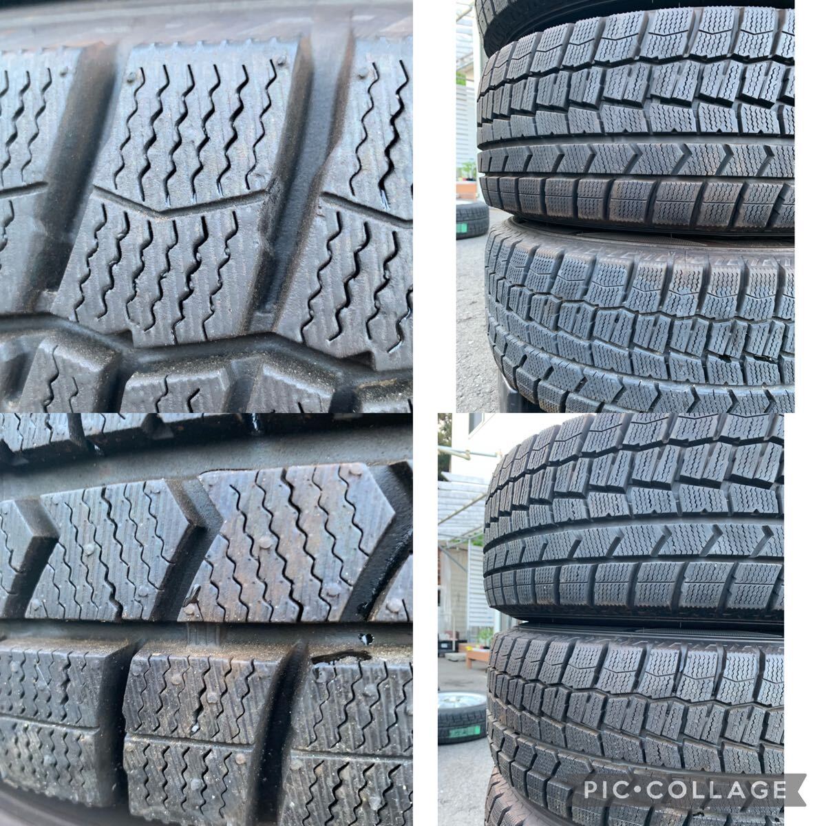 205/65R15 ダンロップ　ウインターマックス WM02 15インチ　6J　INSET53 PCD114.3　ステップワゴン　ノア　ボクシーなど_7