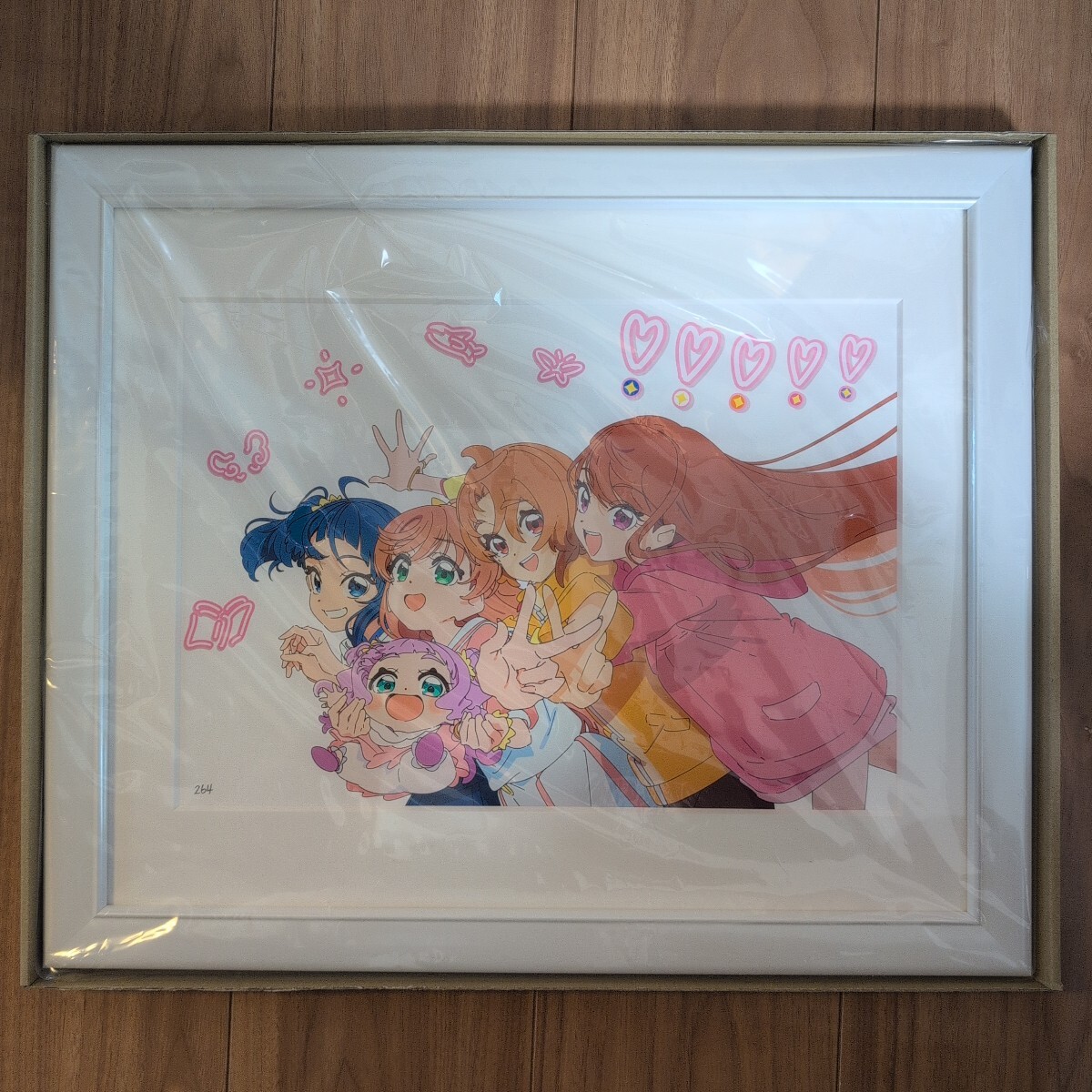 新品未使用】『「ひろがるスカイ！プリキュア」額装高精細アート