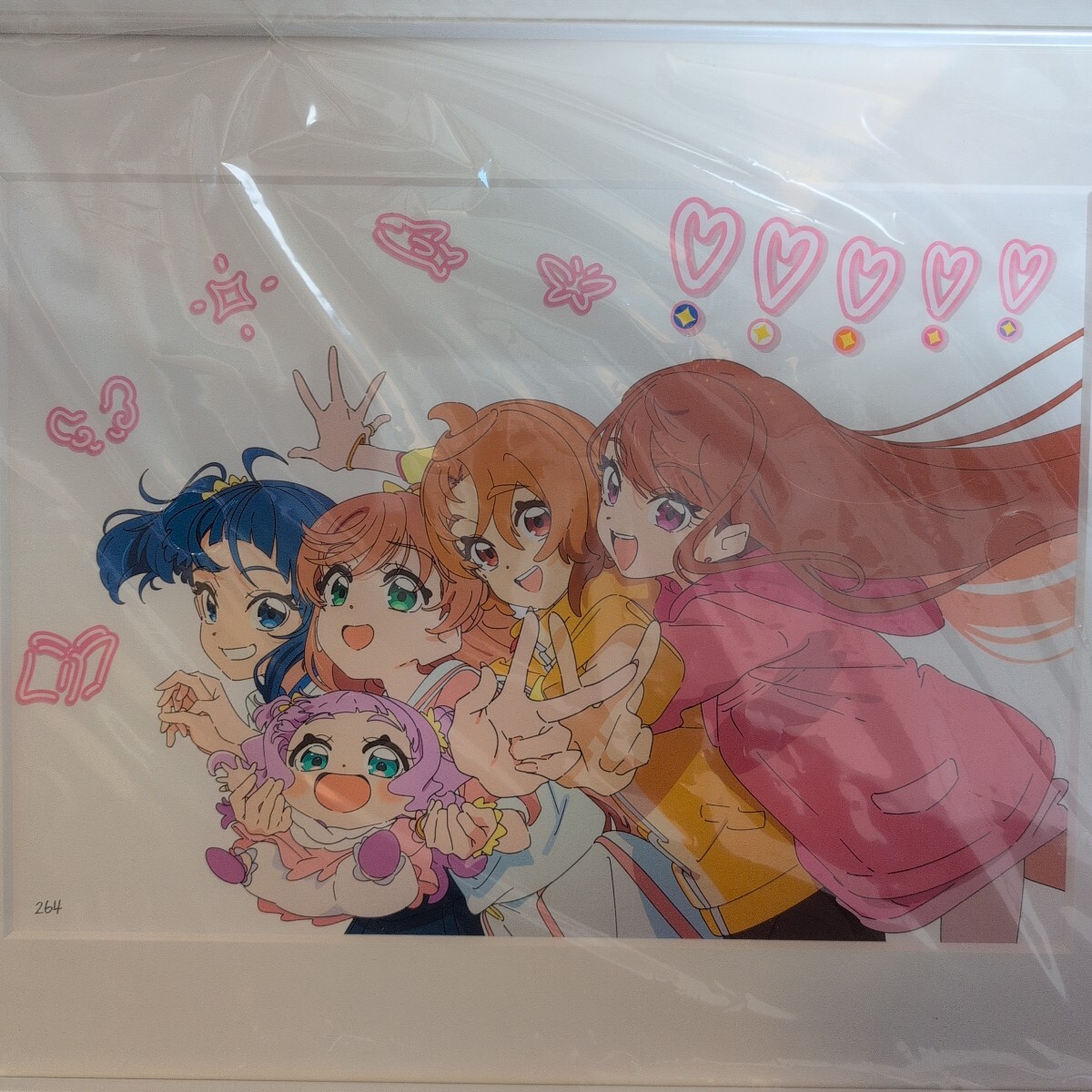 新品未使用】『「ひろがるスカイ！プリキュア」額装高精細アート