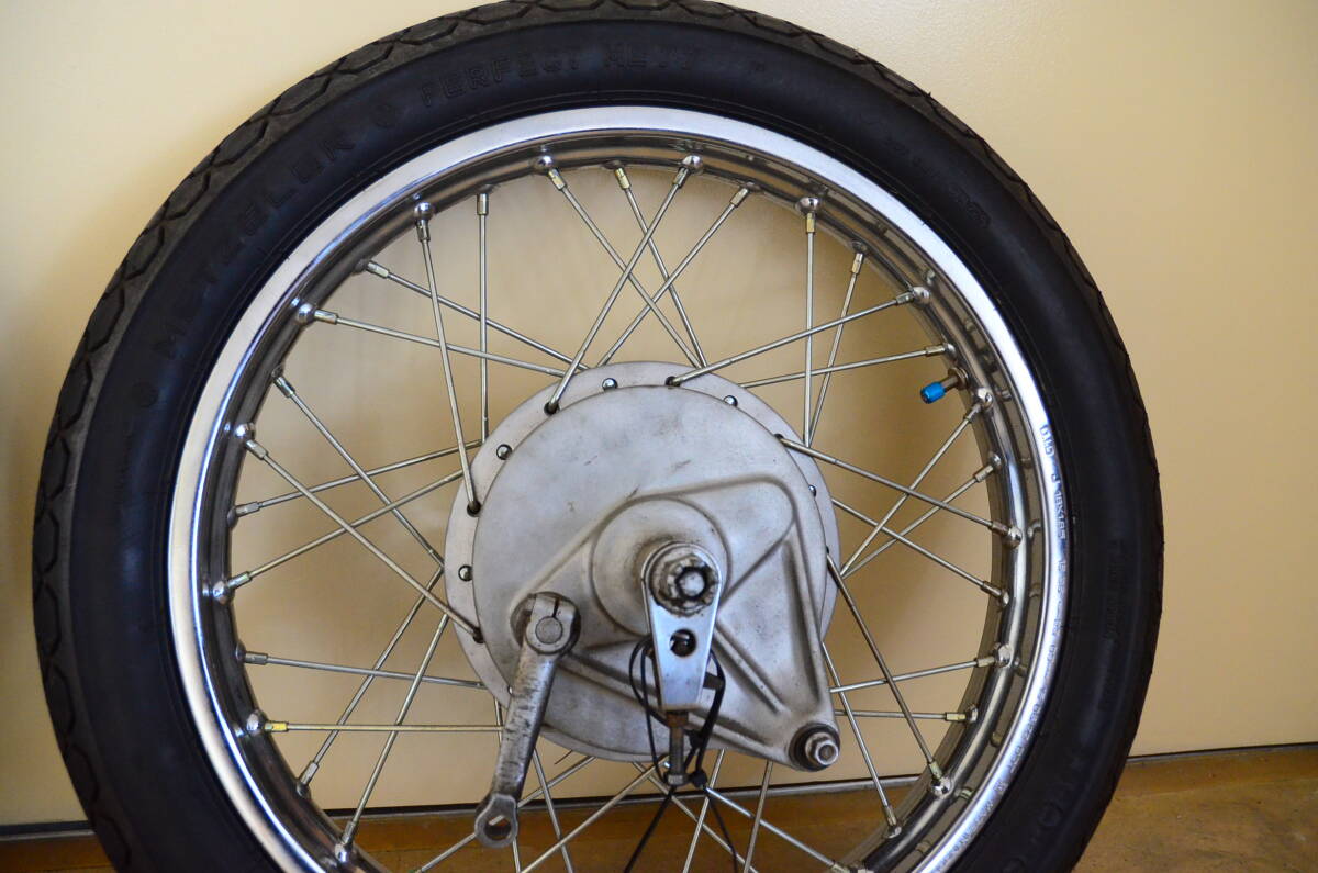 ホンダ CB400F タイヤ付き スポークホイール 前後セット 中古_3