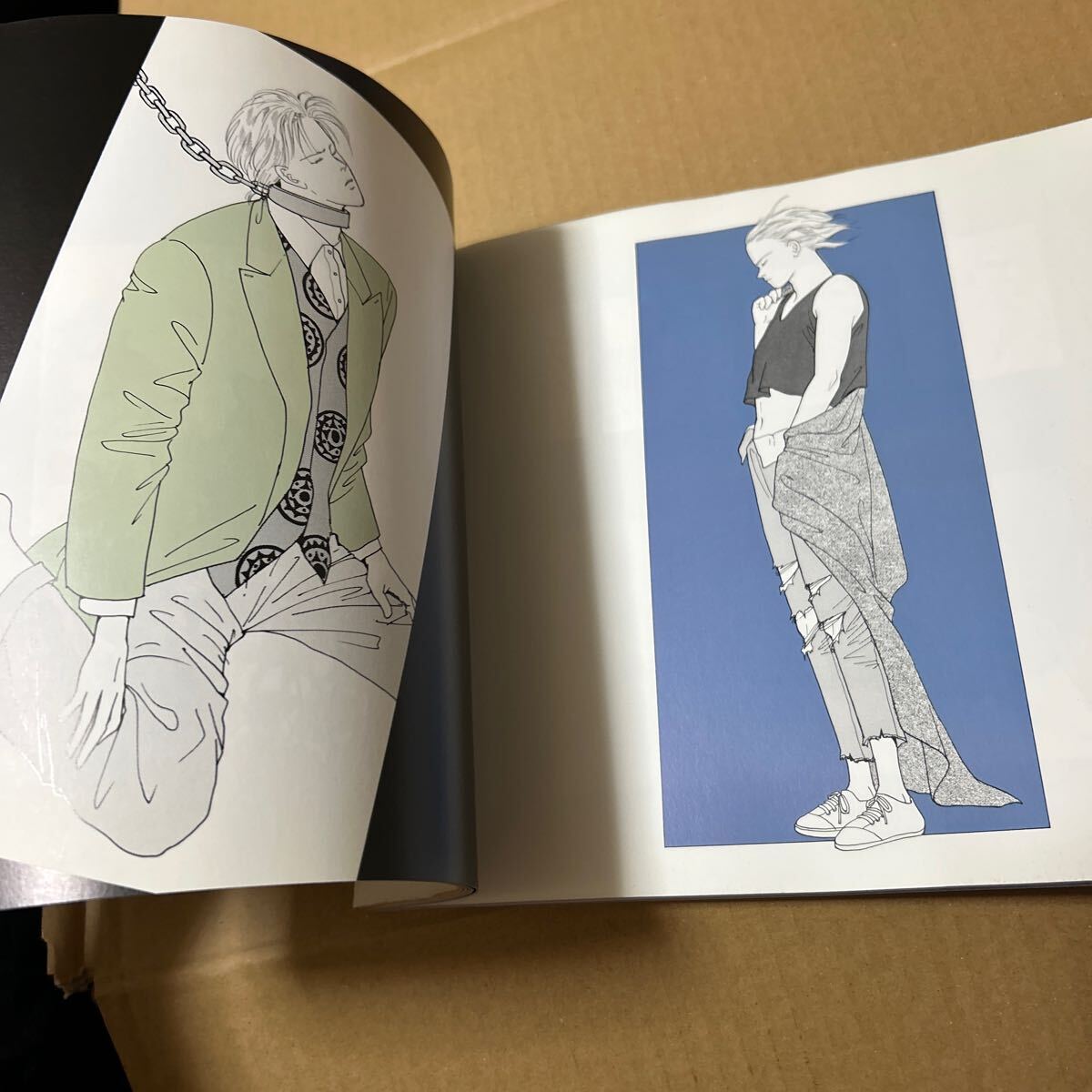 ANGEL EYES 吉田秋生イラストブックBANANA FISH 吉田秋生