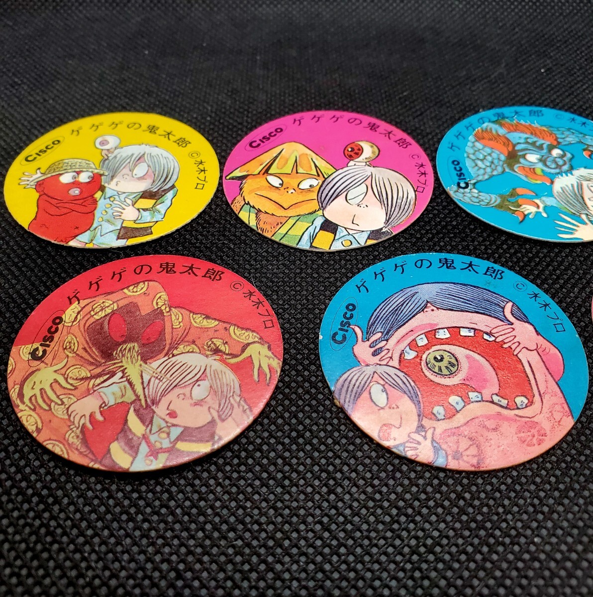 Cisco　シスコ　鬼太郎　メンコ　面子　おまけ　水木しげる_2