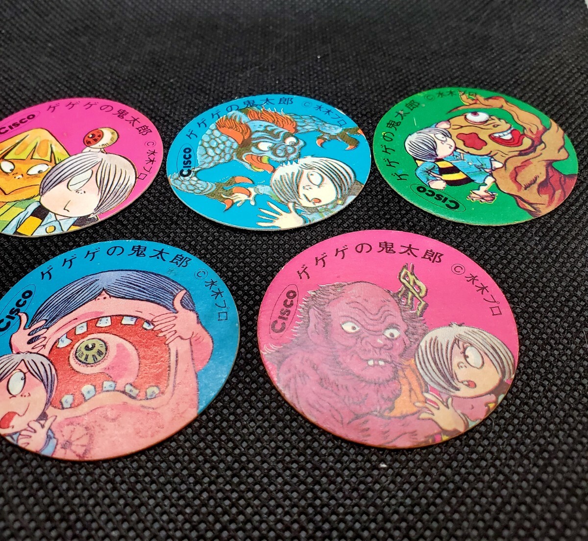 Cisco　シスコ　鬼太郎　メンコ　面子　おまけ　水木しげる_3