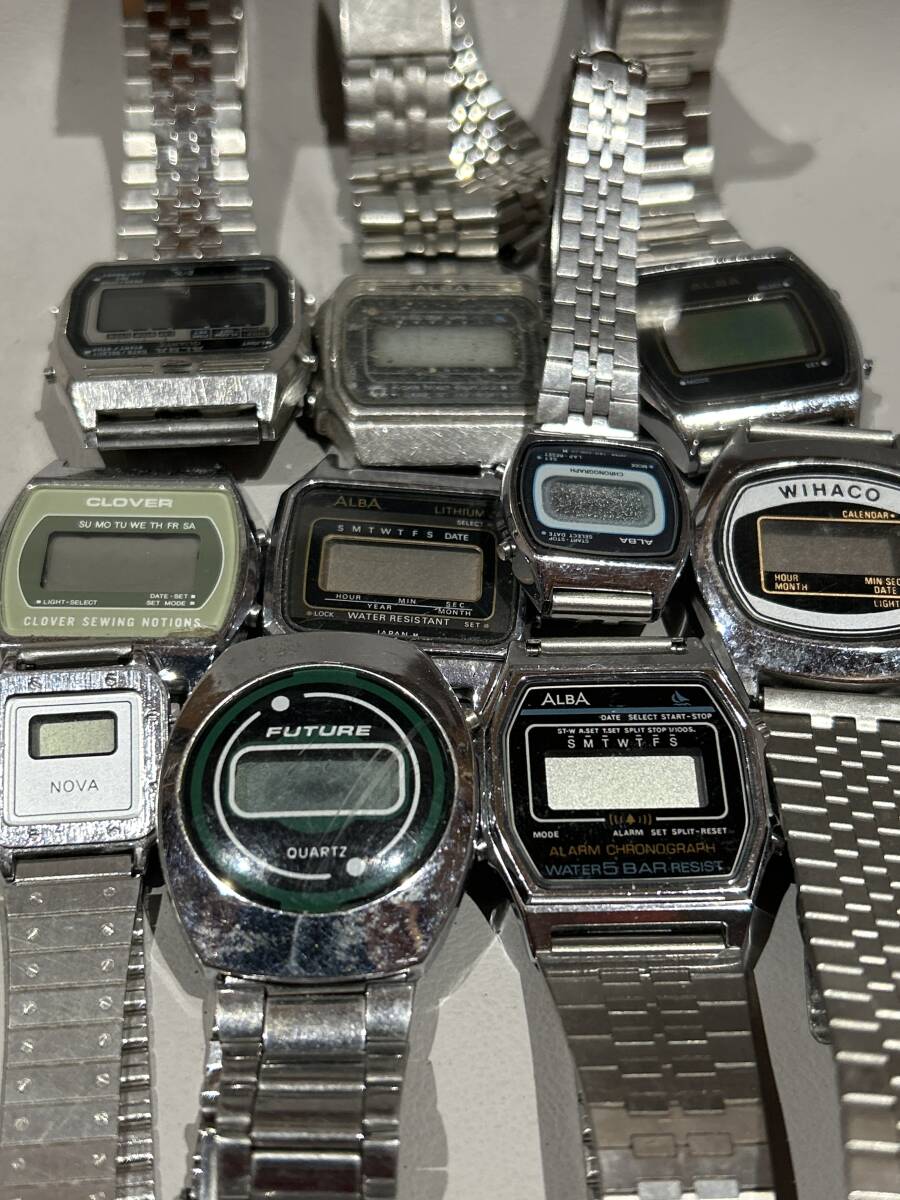 時代物　腕時計　SEIKO CASIO CITIZEN ALBA RICOH色々まとめて　大量　アンティーク　レトロ_2