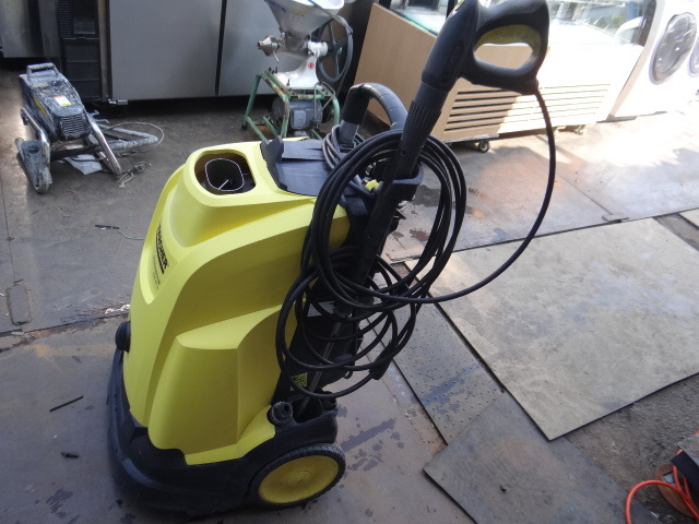 K0195 茨城県常総市 らくらく家財便発送可 ケルヒャー Karcher 業務用温水高圧洗浄機 HDS4/7U 50Hz 総重量約72kg ...