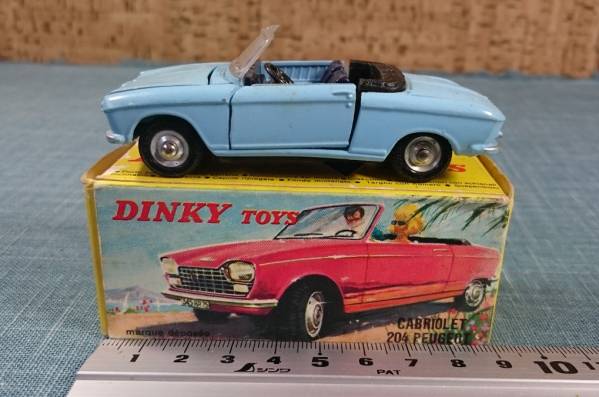 ☆稀少品 DINKY TOYS 511 CABRIOLET 204 PEUGEOT ☆