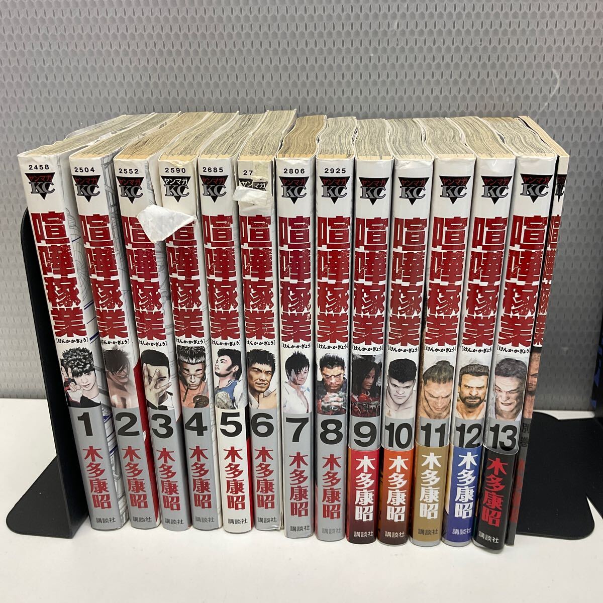 営YY29-100T 喧嘩稼業 1〜13巻 別巻 喧嘩商売 1〜24巻 38冊おまとめ