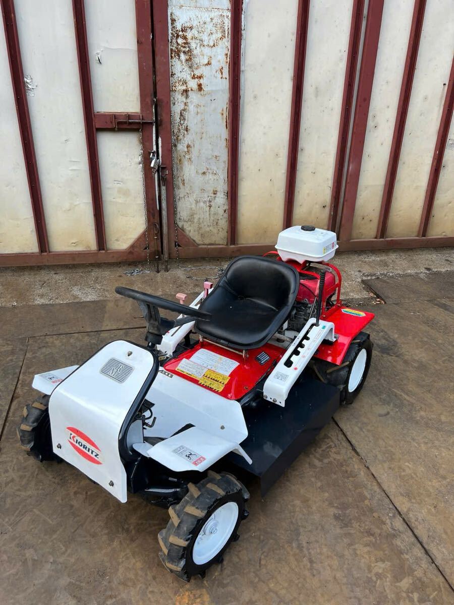 中古】動作品 OREC オーレック RM80JD 乗用草刈機 ラビットモア 草刈り