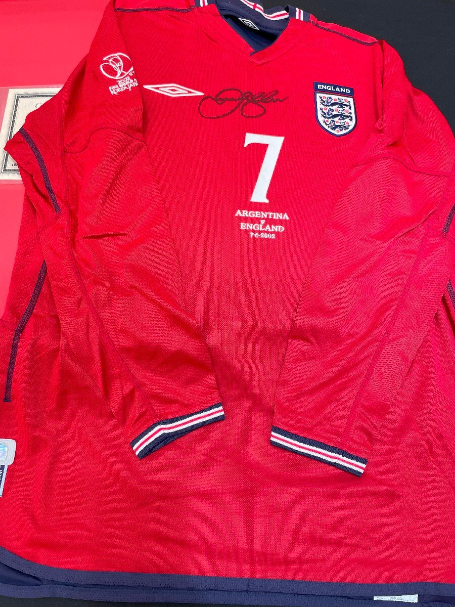 12HTア06002C】☆1円スタート☆サッカー☆デビッド・ベッカム☆David