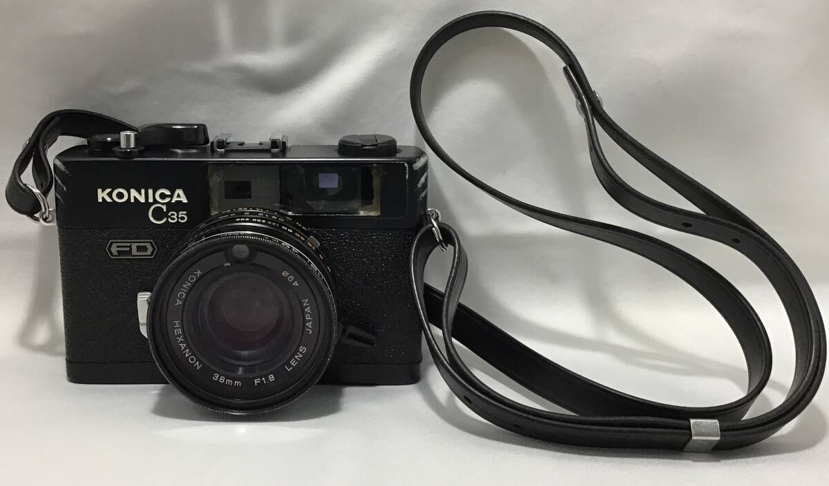 フィルムカメラ C35 FD ジャーニーコニカ 278789 KONICA HEXANON 38mm
