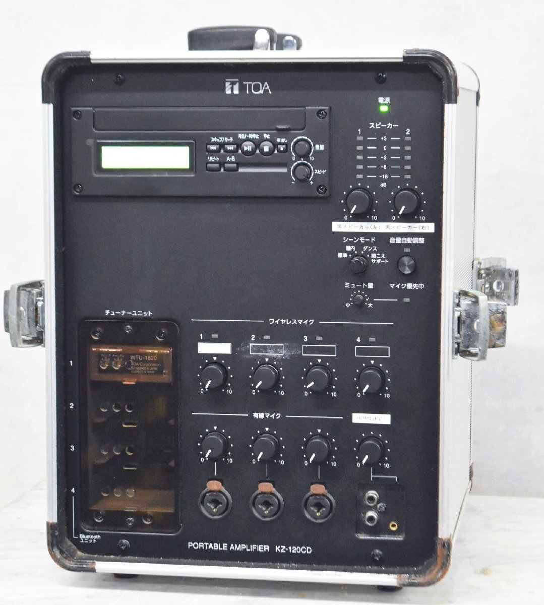 G】TOA KZ-120CD ポータブルPAアンプ トーア 029780(パワーアンプ