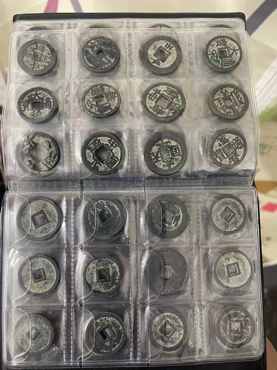 中国古銭　中国硬貨　中華民国硬貨120枚伍分硬貨コンプリート　コレクション 中国硬貨 中国コイン 中国古銭渡来銭 中国歴代通寶 中華民国銅銭穴銭等