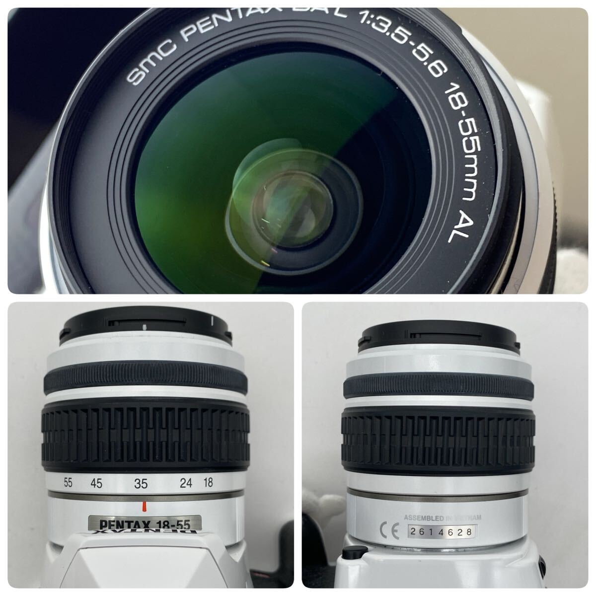 II 美品 ペンタックス PENTAX K-r ダブルズームキット ホワイト II 美品 ペンタックス PENTAX K-r ダブルズームキット ホワイト