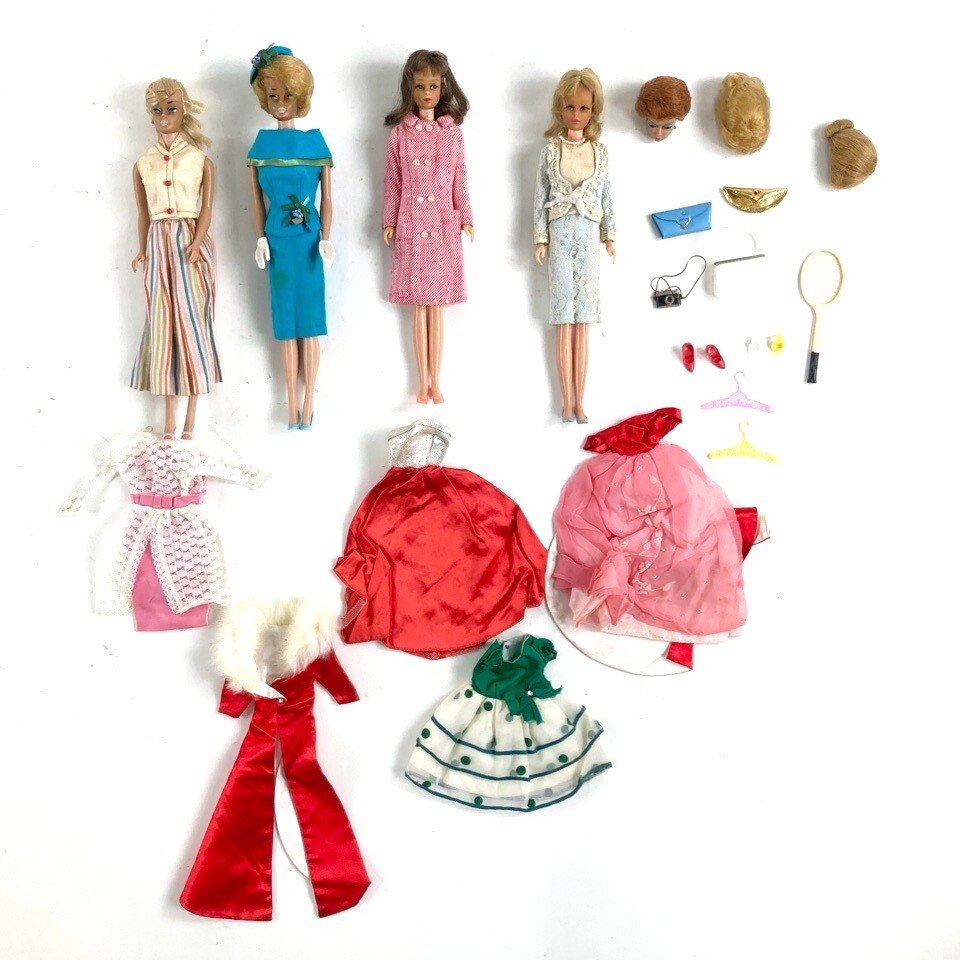 MATTEL マテル バービー人形 洋服 その他小物 セット 1962 1965 着せ
