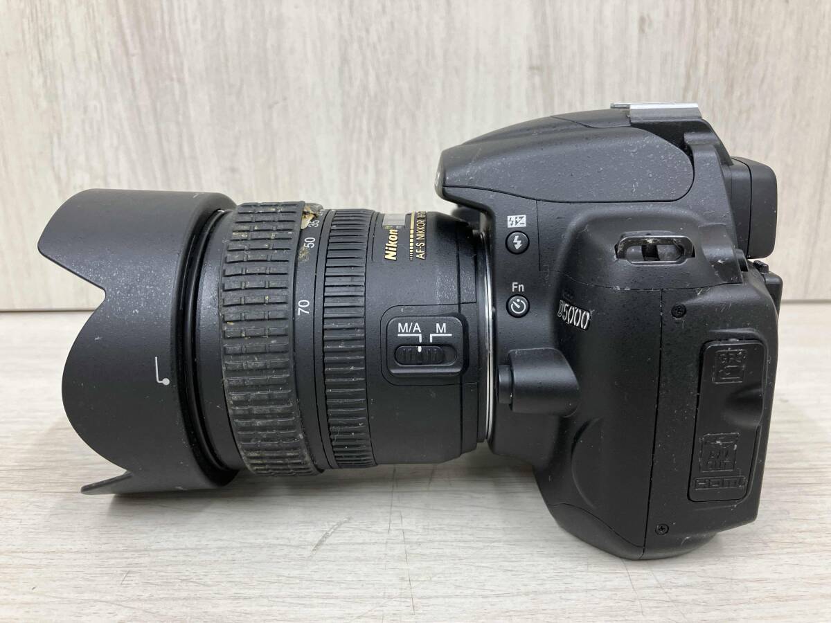 現状品 動作未確認 Nikon D5000 AF-S NIKKOR 18-70mm 1:3.5-4.5G ED