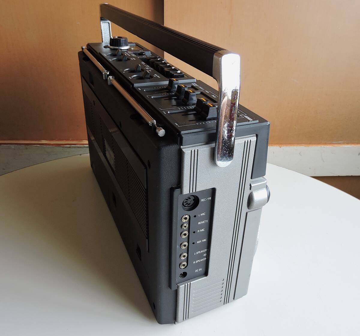70s 3バンド・ラジオ ビンテージ ラジカセ NEC RMS-1100R 整備済 動作