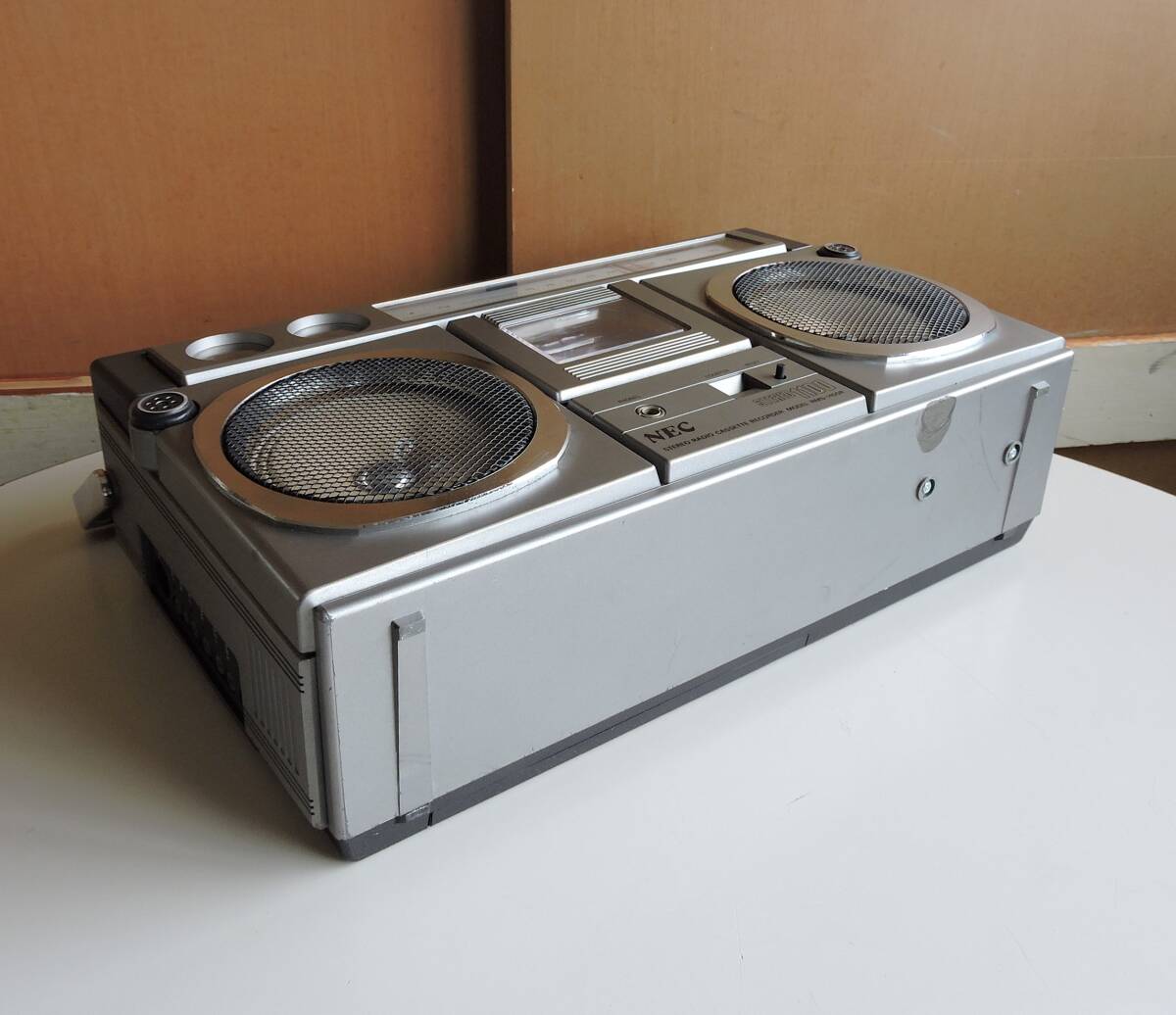70s 3バンド・ラジオ ビンテージ ラジカセ NEC RMS-1100R 整備済 動作