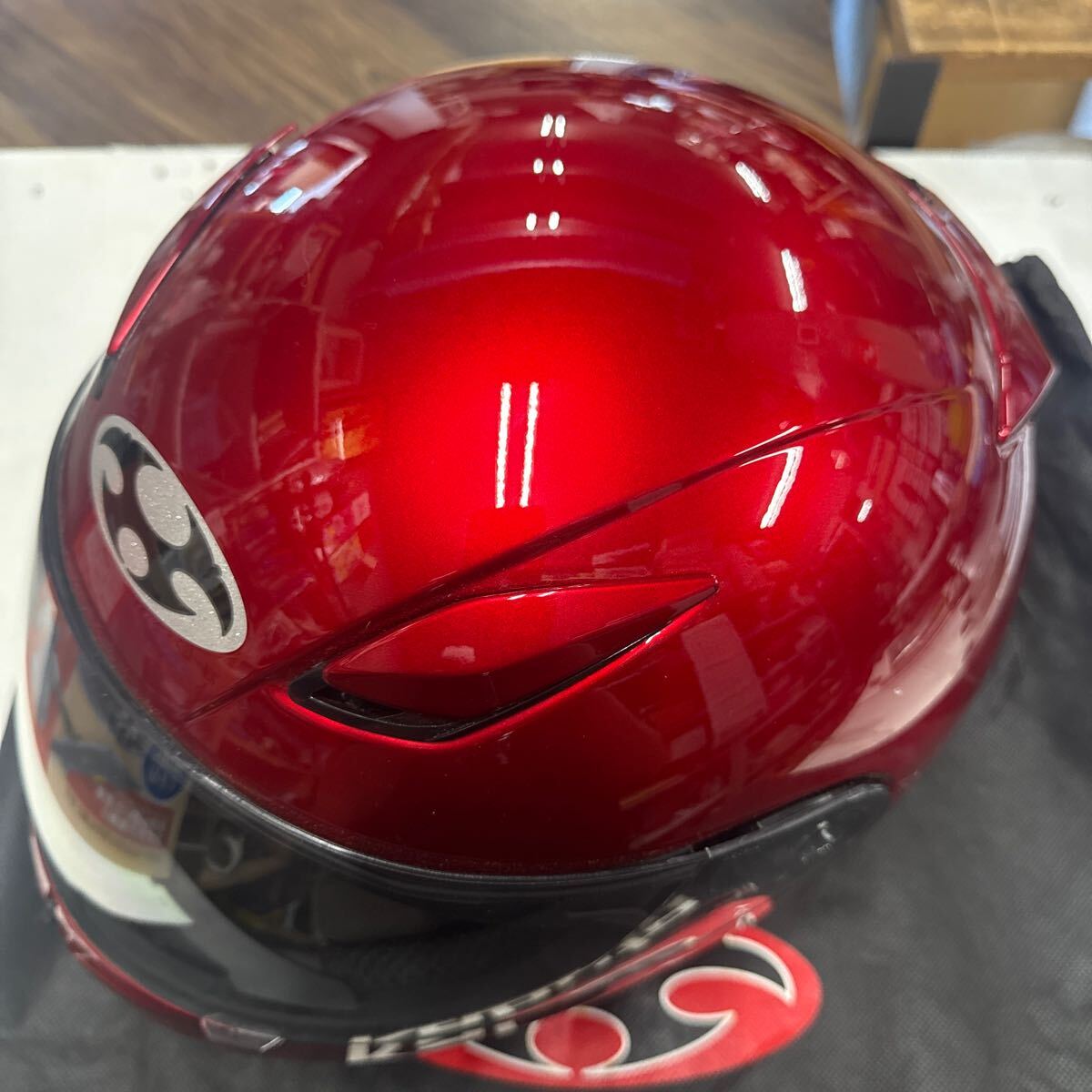 美品 OGK KABUTO カブト FF-R3 フルフェイス ヘルメット 57～58cm