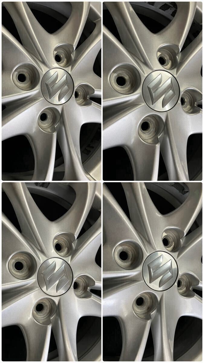 2023年製ミシュラン付 ソリオ 165/65R15 4.5J+45 4穴 PCD100 純正 15