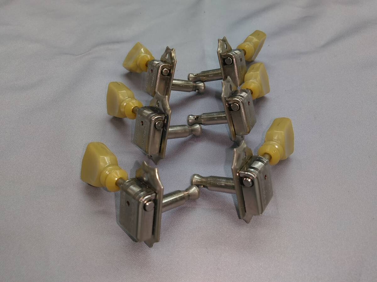 KLUSON GIBSON DELUXE ペグ 2コブ 1970s ブッシュ＆ネジ付き　vintage_4