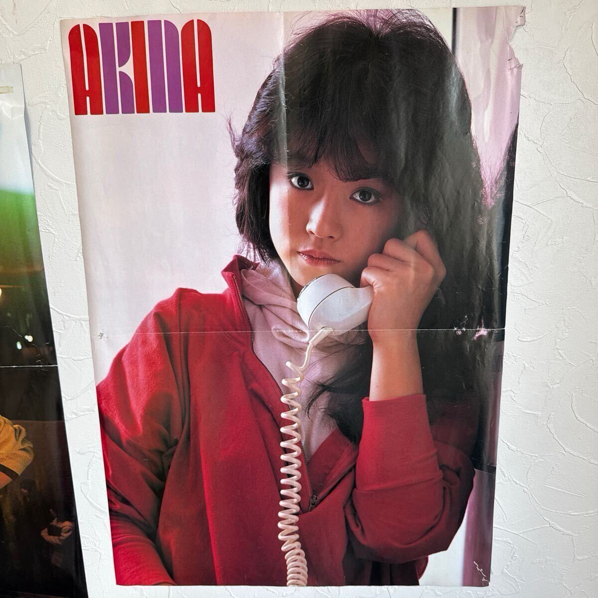 中森明菜/ポスター/昭和レトロ/付録/4枚(明星、Myojo)｜売買された