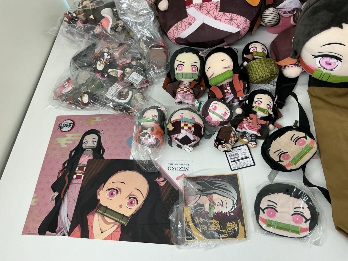 鬼滅の刃まとめ売り 大量760点以上！ ぬいぐるみ・ラバストBOX 14 【同梱不可/現状】 鬼滅の刃 キャラ分け 竈門禰豆子 グッズ まとめ