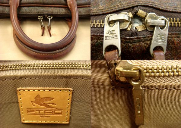 ■ＥＴＲＯ　エトロ　ブリーフバッグ　ペイズリー柄　ビジネス■