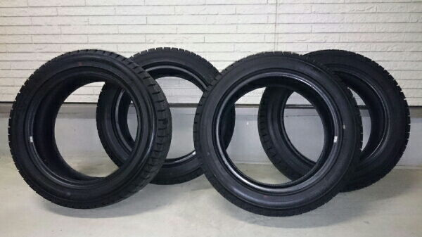 165/55R14 スタッドレスタイヤ (中古) 4本セット 軽自動車