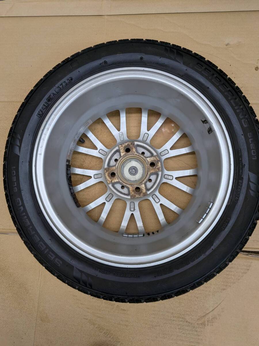 ★千葉市川発★送料着払い★引取OK★アルミ★S-HOLD165/55R14★ブリヂストン★SEIBERLING SL201★ ２3年37週★4本セット★引取OK★_4