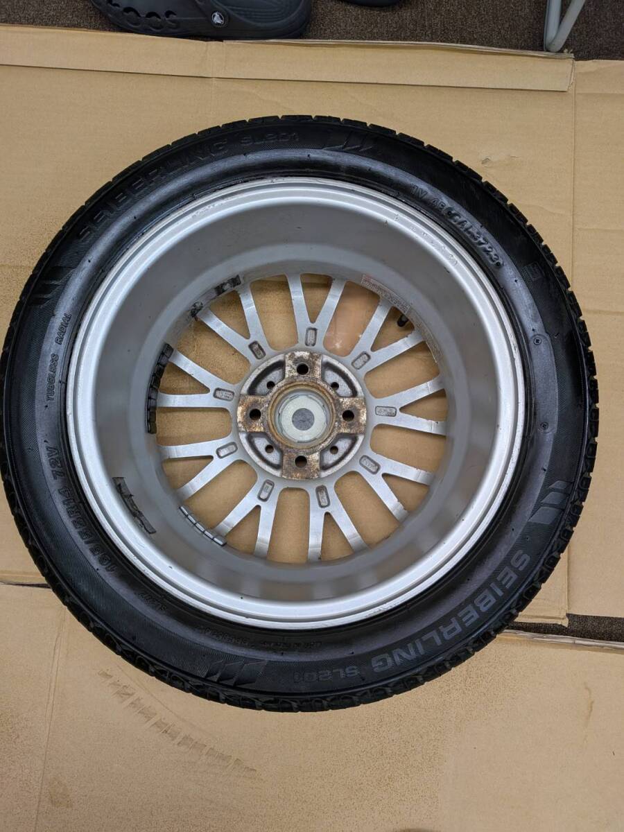 ★千葉市川発★送料着払い★引取OK★アルミ★S-HOLD165/55R14★ブリヂストン★SEIBERLING SL201★ ２3年37週★4本セット★引取OK★_8