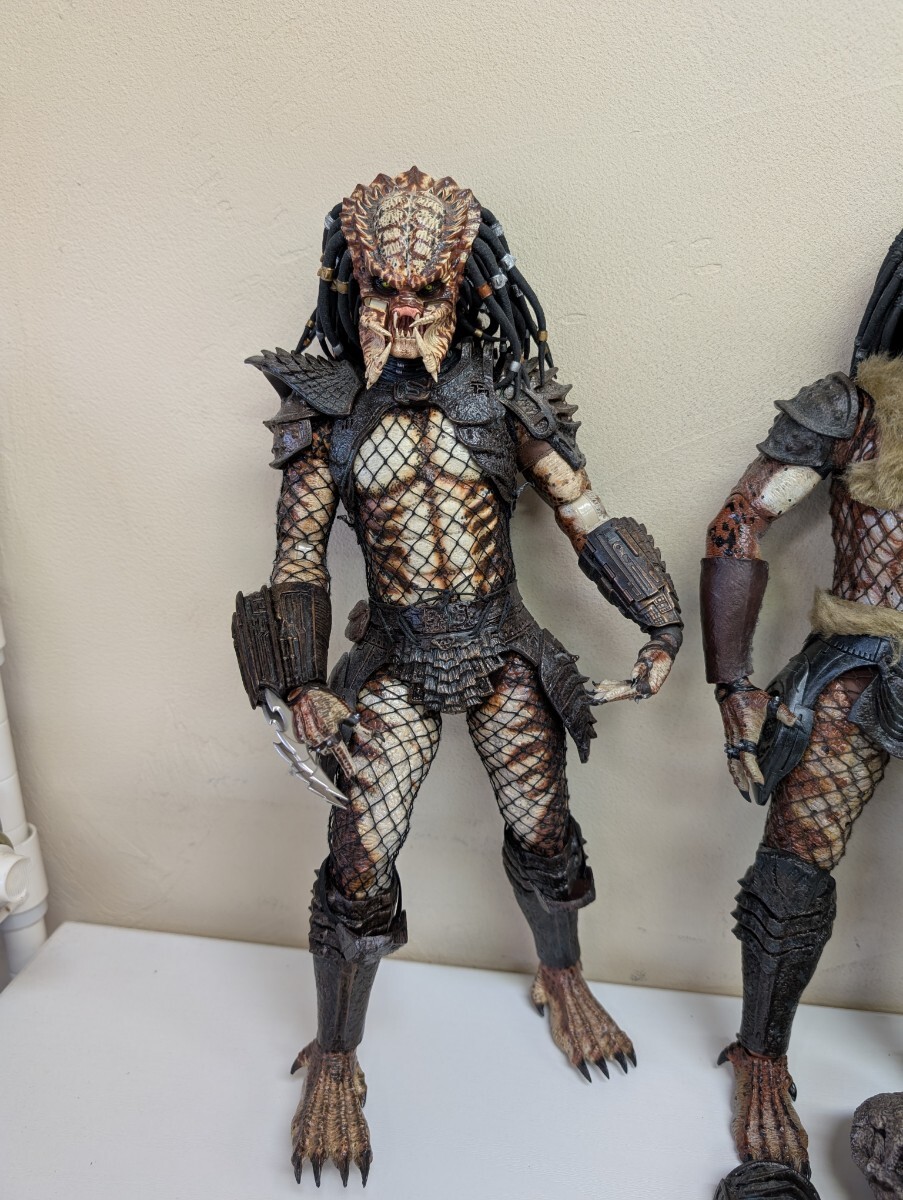 ◎【7体セット】HOT TOYS PREDATOR プレデター 35cm Fox フィギュア