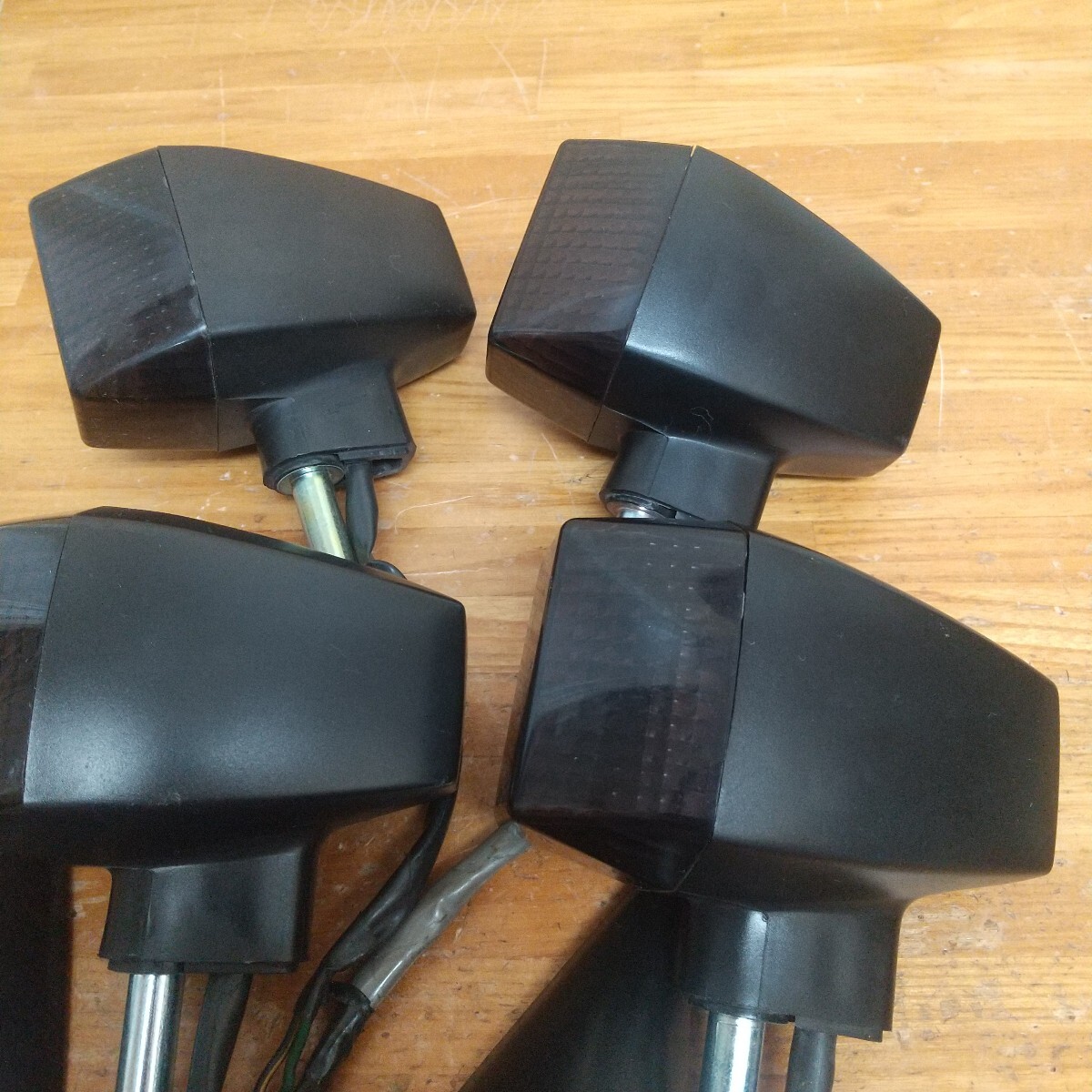 GPZ900R 純正ウインカー　ポッシュスモークレンズ　LEDバルブ　中古品_2