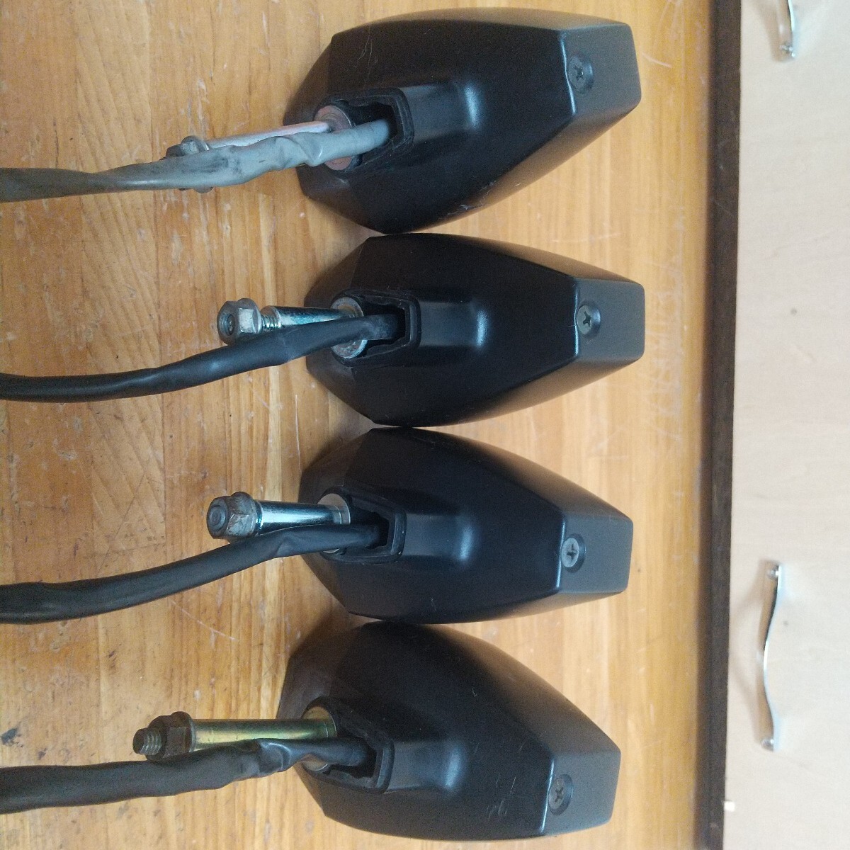 GPZ900R 純正ウインカー　ポッシュスモークレンズ　LEDバルブ　中古品_5