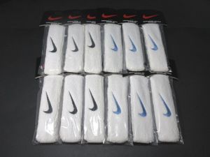 ウ993◇ ナイキ バスケ スウッシュ ヘッドバンド W560711 まとめ売り ワンサイズ ホワイ