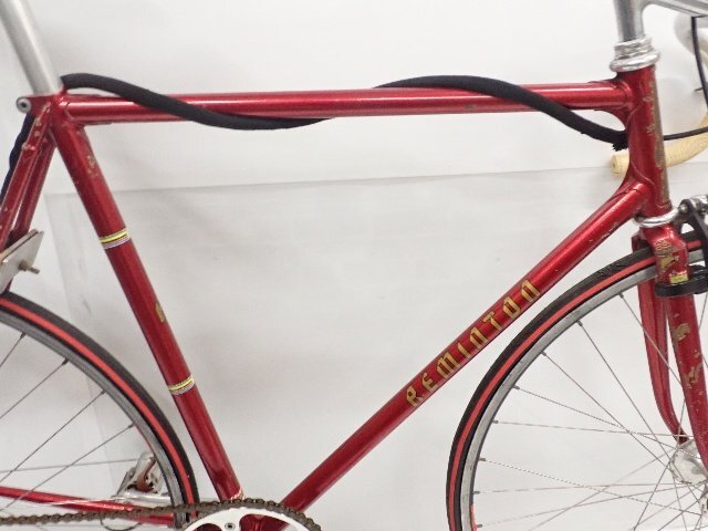 【希少】REMINTON ピストバイク NJS刻印あり レッド 競輪 レミントン 配送/来店引取可 ￡ 73081-4_3