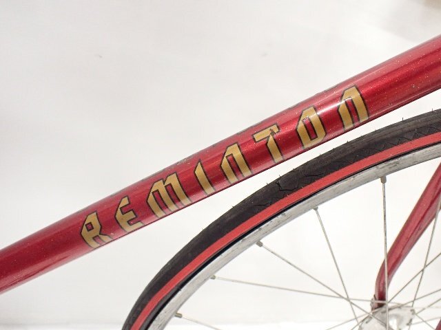 【希少】REMINTON ピストバイク NJS刻印あり レッド 競輪 レミントン 配送/来店引取可 ￡ 73081-4_4