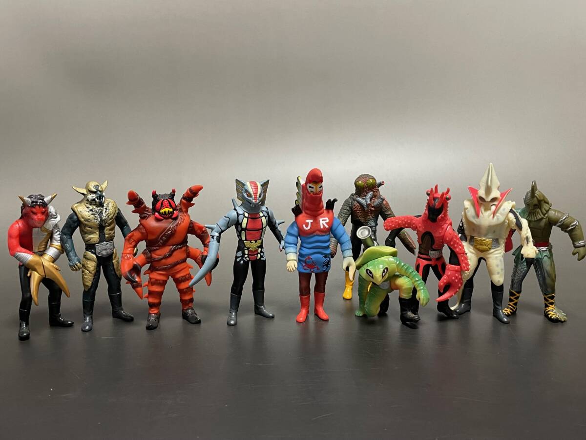 当時物 仮面ライダー 2002 ミニソフビ 32体コンプリート ソフビ道