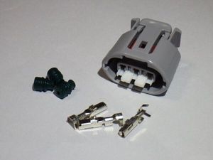 【W9TS3PFS】トヨタ オルタネーター カプラーセット JZS151 JZS171 JZX110 DENSO 楕円3ピ