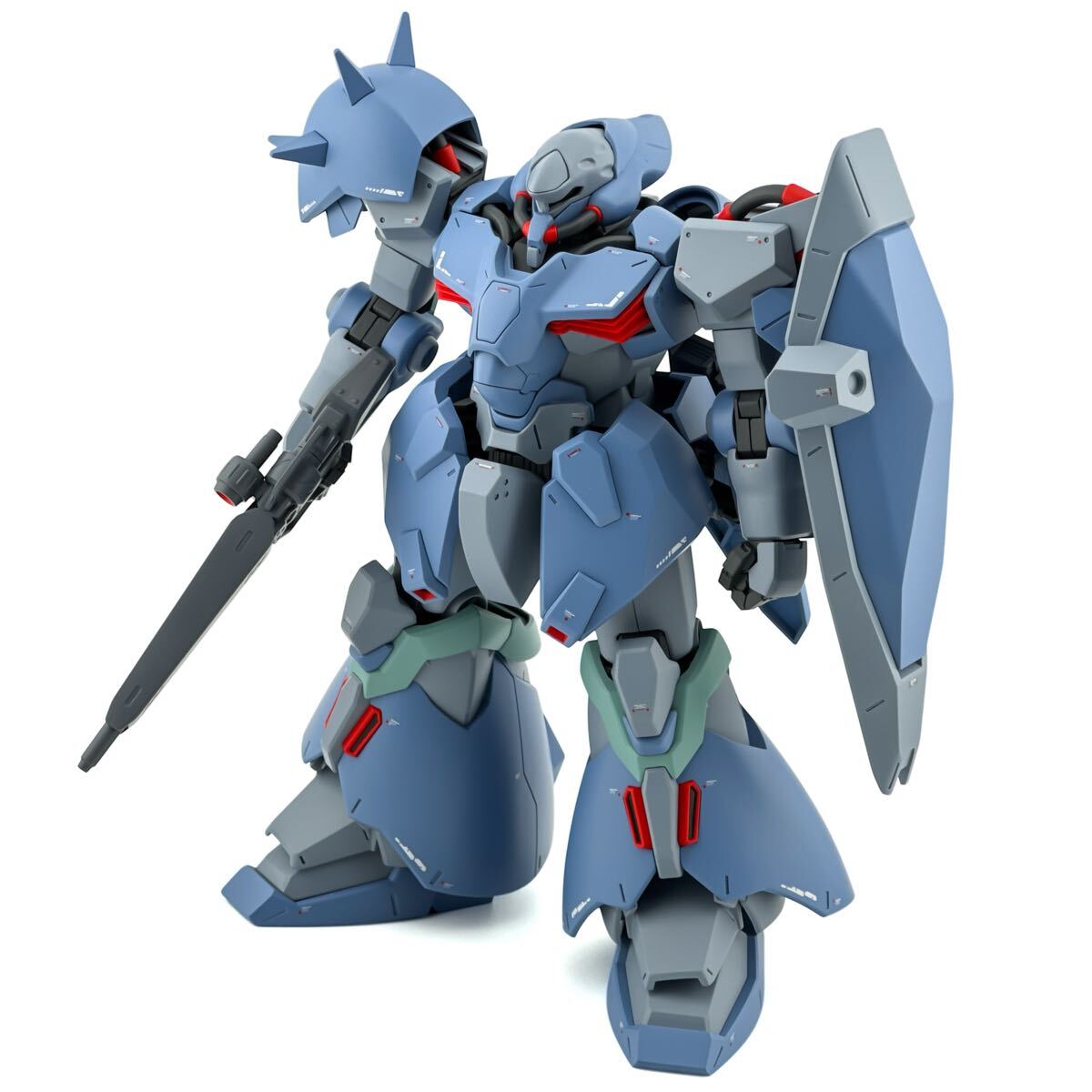 HG 1/144 メッサーF02型 マインレイヤー装備 塗装済 完成品 ガンプラ_5