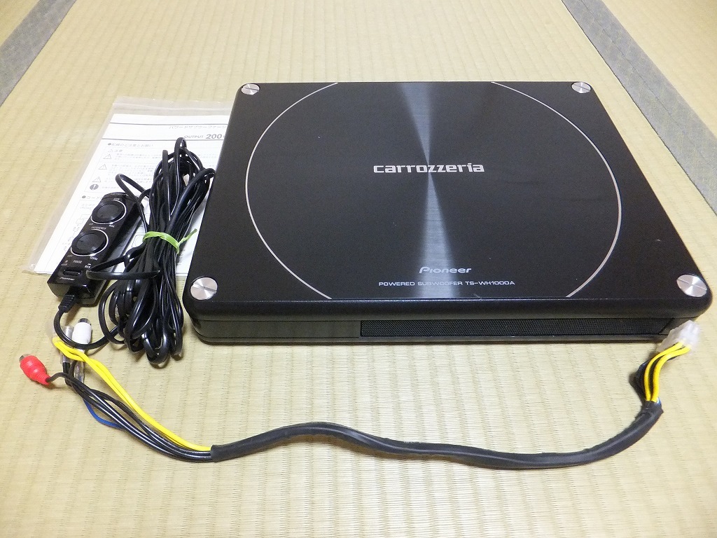 Carrozzeria　カロッツェリア　TS-WH1000A パワードサブウーファー ウーハー　中古品_1