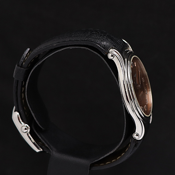 1円 保/箱付 ロンジン ゴールデンウィング L3.605.4.982F QZ ピンク