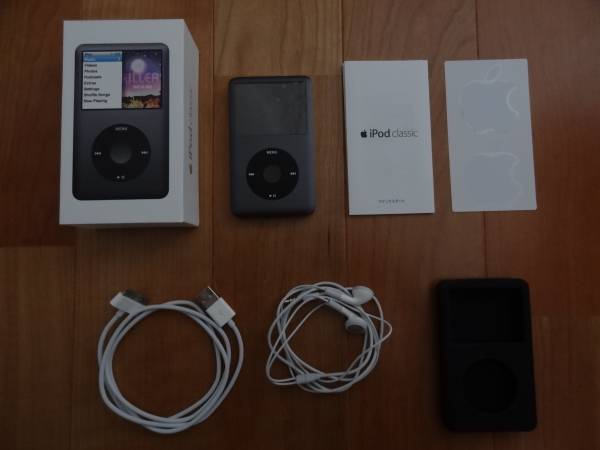 □ジャンク品□ipod classic□160GB□ブラック□ ジャンクipodclassic