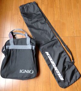 KAZAMA　スキーボードケース＆IGNIO　ブーツケース